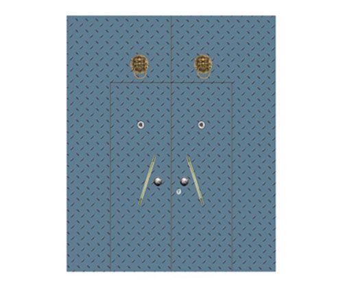 精品钢板门JCC-9016